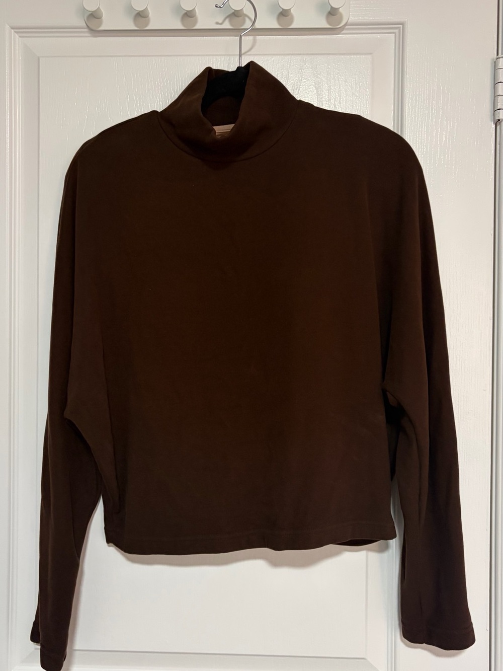OGL Cozy Warm Mockneck Batwing Sleeve Brami